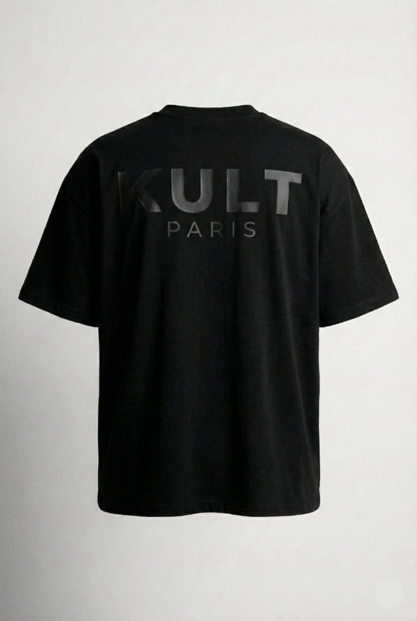 “KULT Signature” Oversized T-Shirt – Stealth Edition