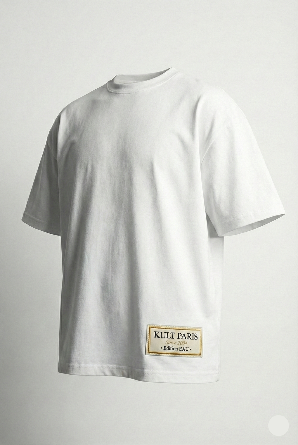 T-shirt Oversized Blanc 'Abu Dhabi Majesty' — Édition Limitée