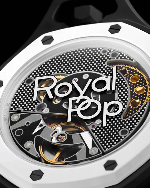 AP x Swatch Royal Pop Pop Ocho Negro