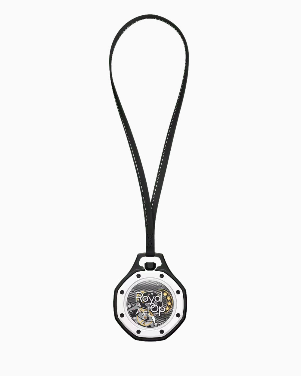 Montre Octogonale Cadran Noir — Édition Pop