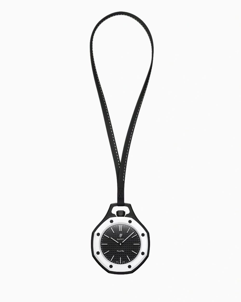Montre Octogonale Cadran Noir — Édition Pop