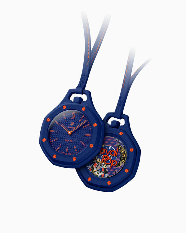 Montre Octogonale Cadran Orange — Édition Pop