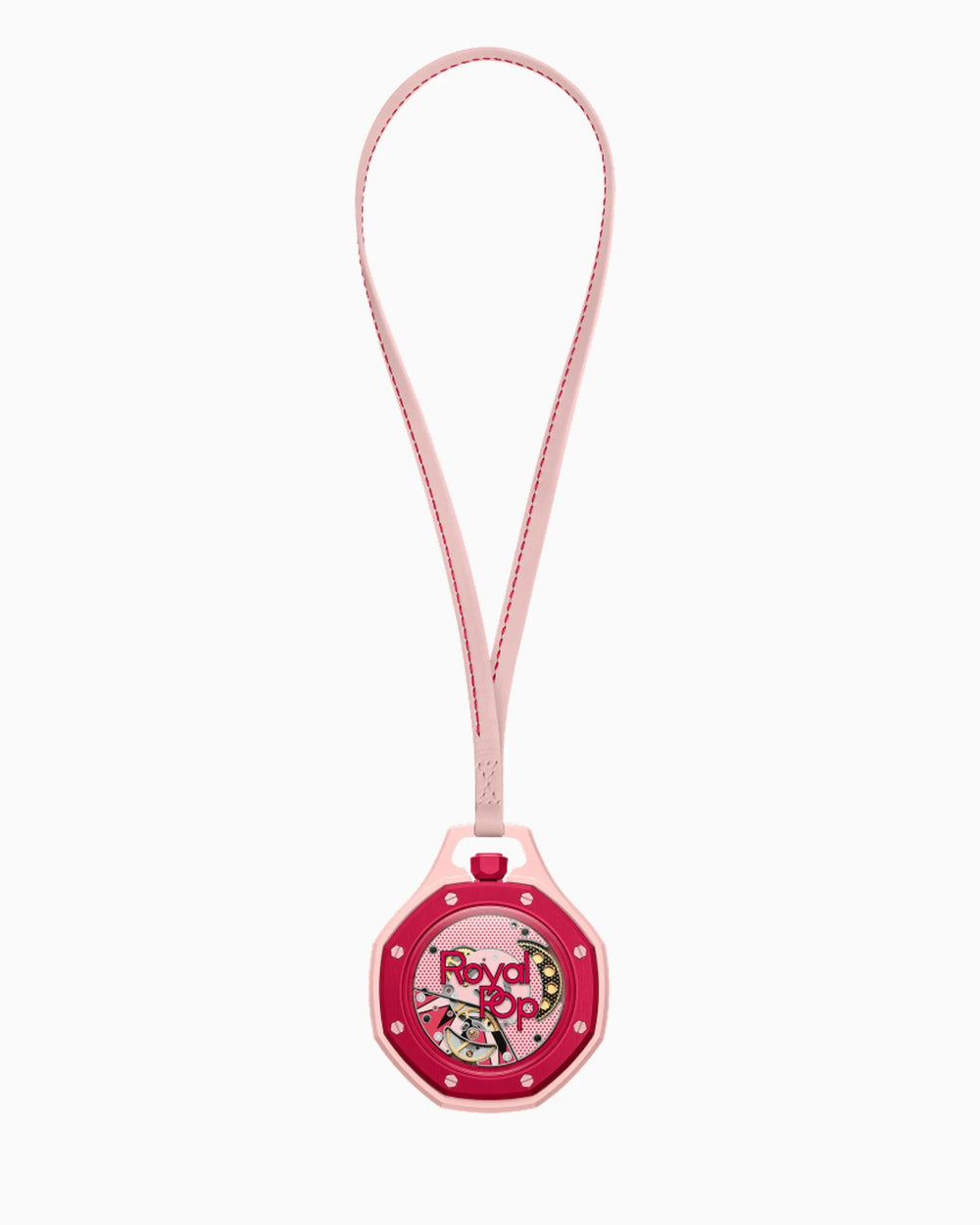 Montre Octogonale Cadran Rouge — Édition Pop