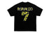 T-shirt BAPE® × CR7® LIFE COLLEGE RELAXED FIT TEE NOIR