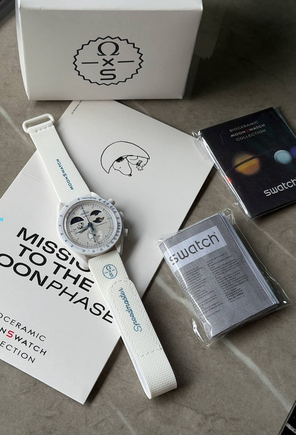 Swatch x Ome. Moonphase Gold Premium Edition