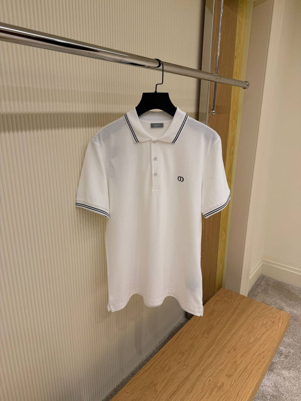 Polo Coton Piqué Brodé — Coupe Classique