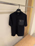 Camiseta con bolsillo y logo