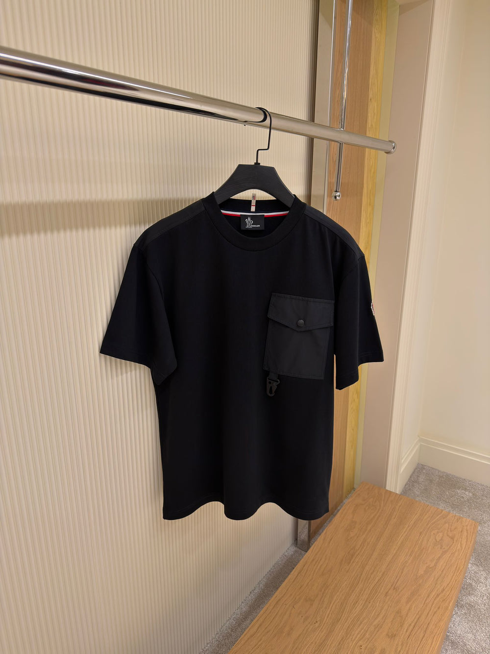 T-SHIRT WITH EMBROIDERED SIGNATURE