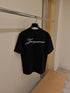 T-SHIRT WITH EMBROIDERED SIGNATURE