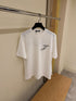 T-SHIRT WITH EMBROIDERED SIGNATURE
