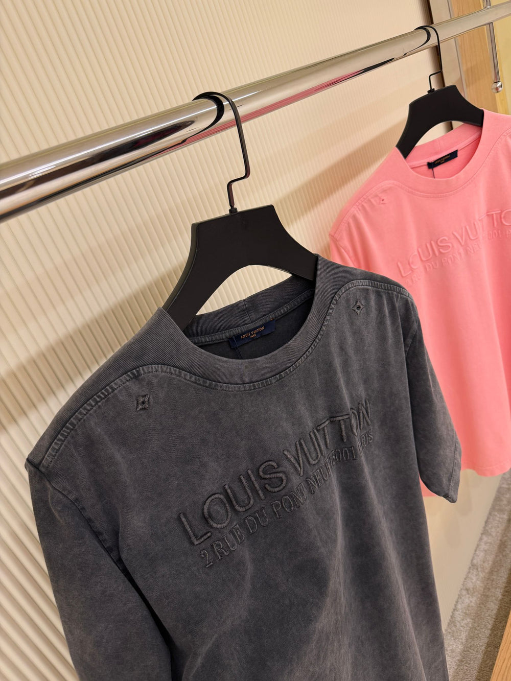 T-shirt Délavé Effet Vintage — Coton Épais