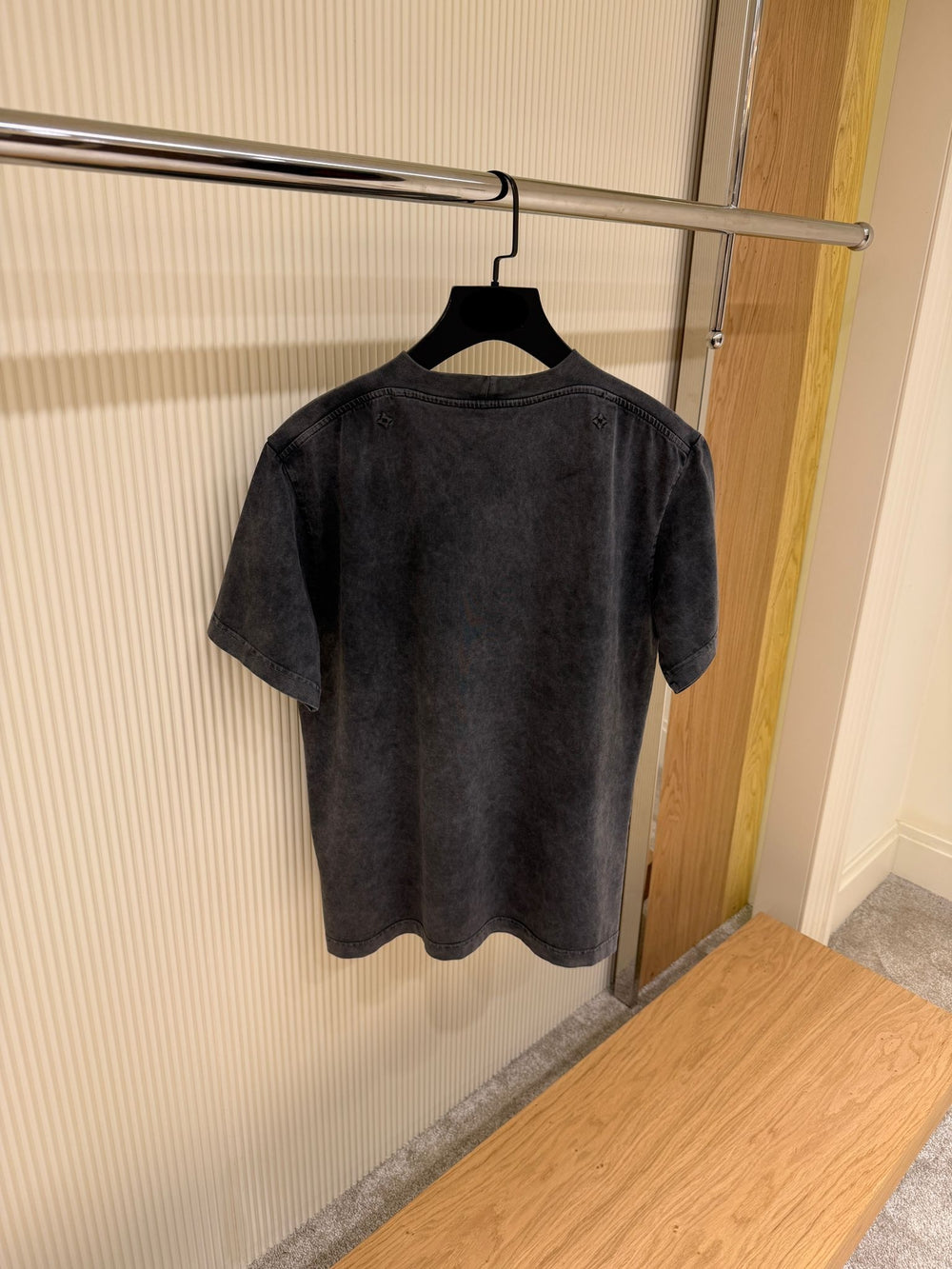 T-shirt Délavé Effet Vintage — Coton Épais