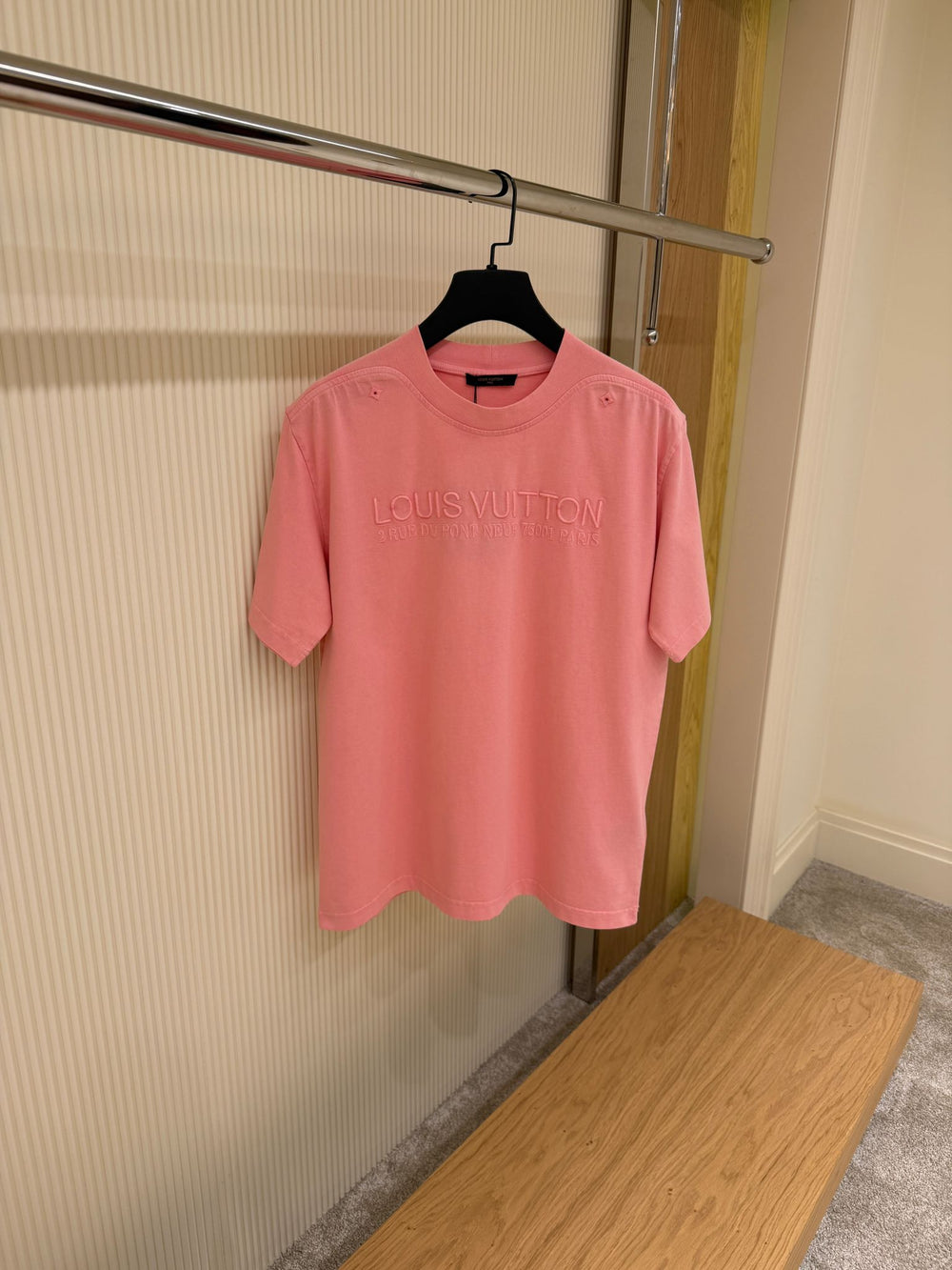 T-shirt Délavé Effet Vintage — Coton Épais