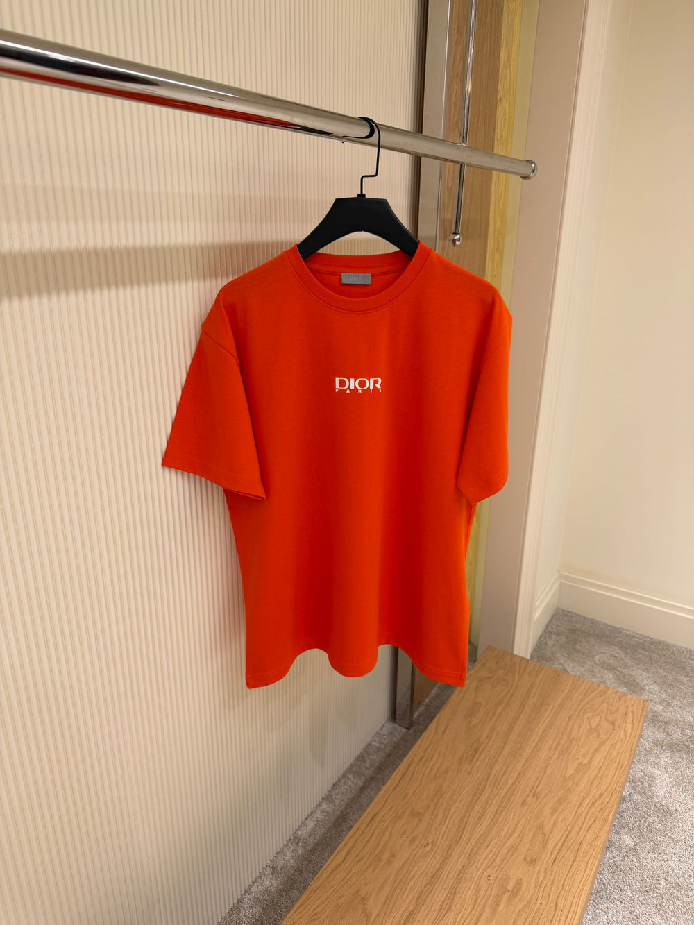 T-SHIRT WITH EMBROIDERED SIGNATURE