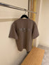 T-SHIRT WITH EMBROIDERED SIGNATURE