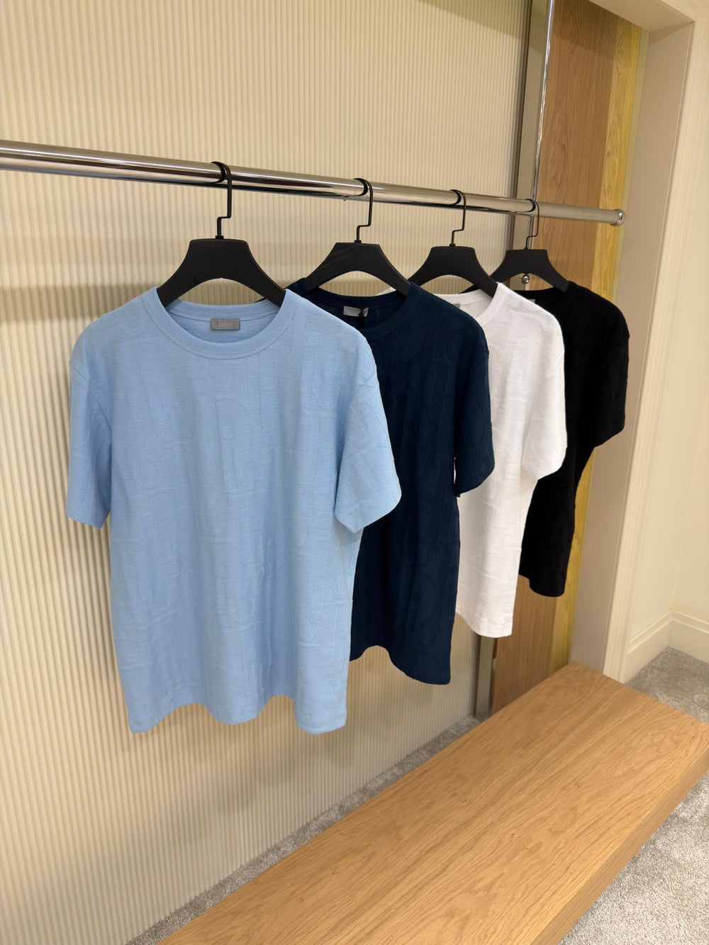 T-SHIRT WITH EMBROIDERED SIGNATURE