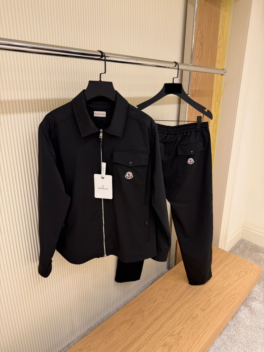 Ensemble Veste & Pantalon Technique — Noir