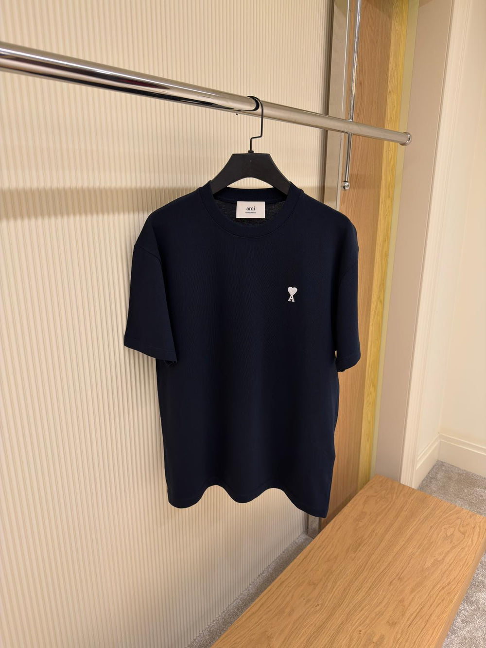 T-SHIRT WITH EMBROIDERED SIGNATURE