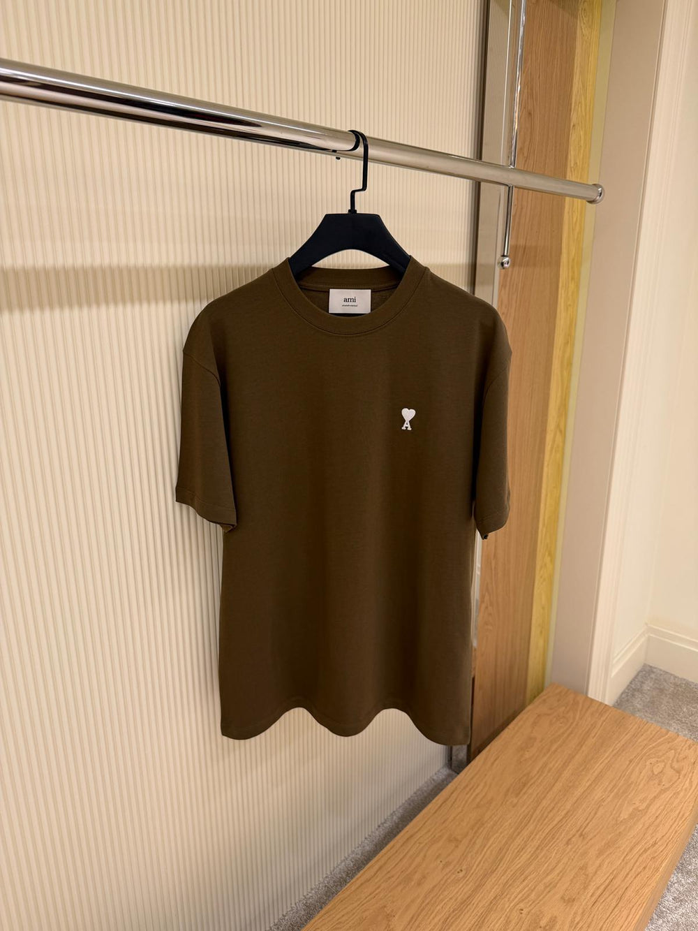 T-SHIRT WITH EMBROIDERED SIGNATURE