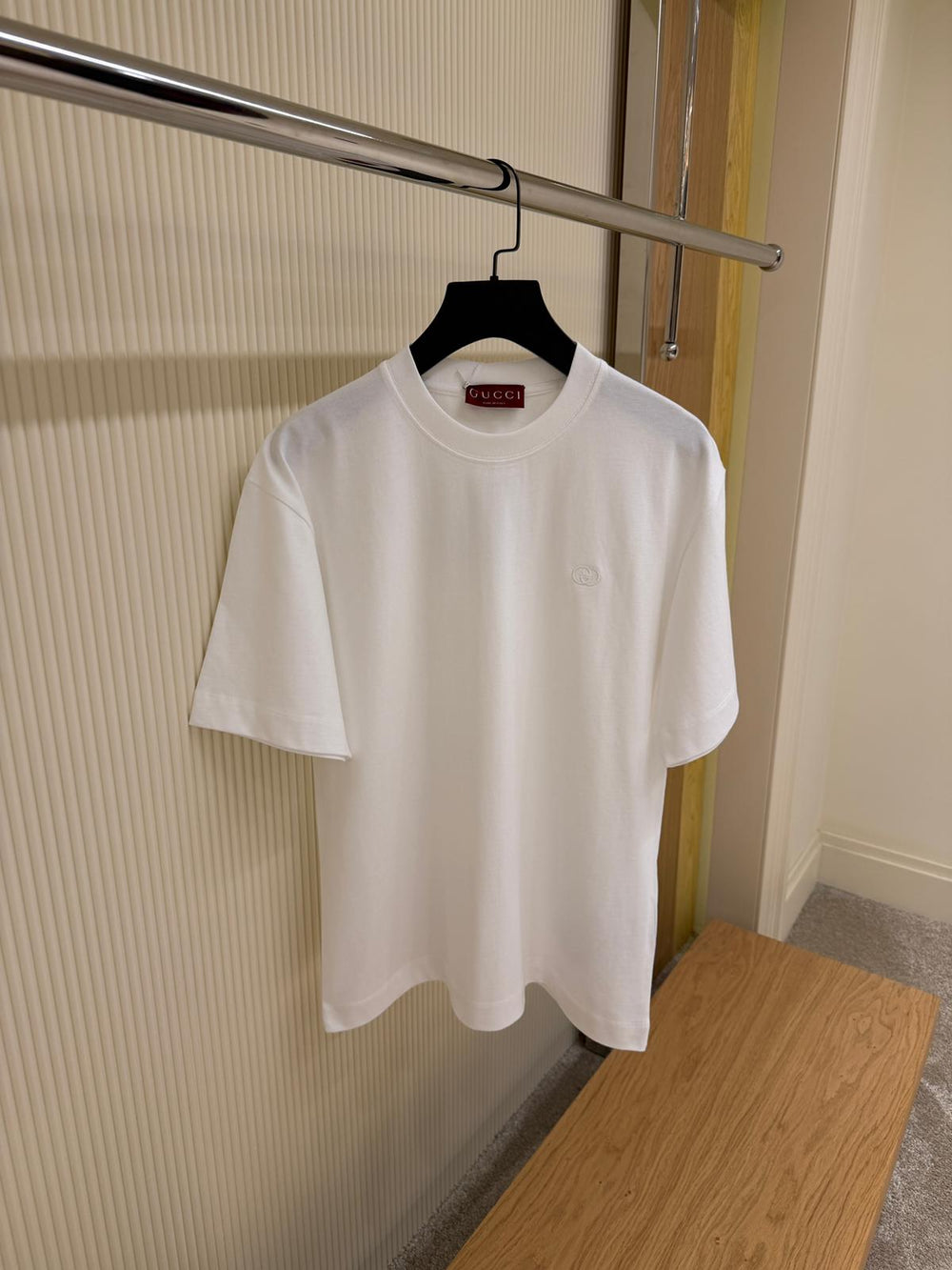 T-shirt Logo Rétro — Jersey de Coton
