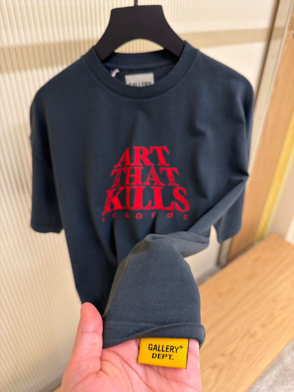T-shirt Peint Style Art Gallery — Coton
