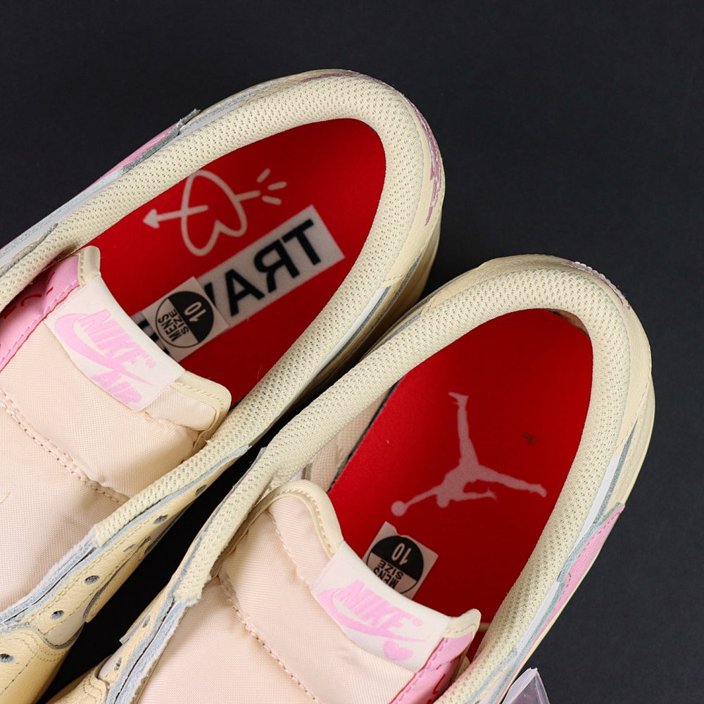 Travis Scott x Air Jordan 1 Low OG Shy Pink