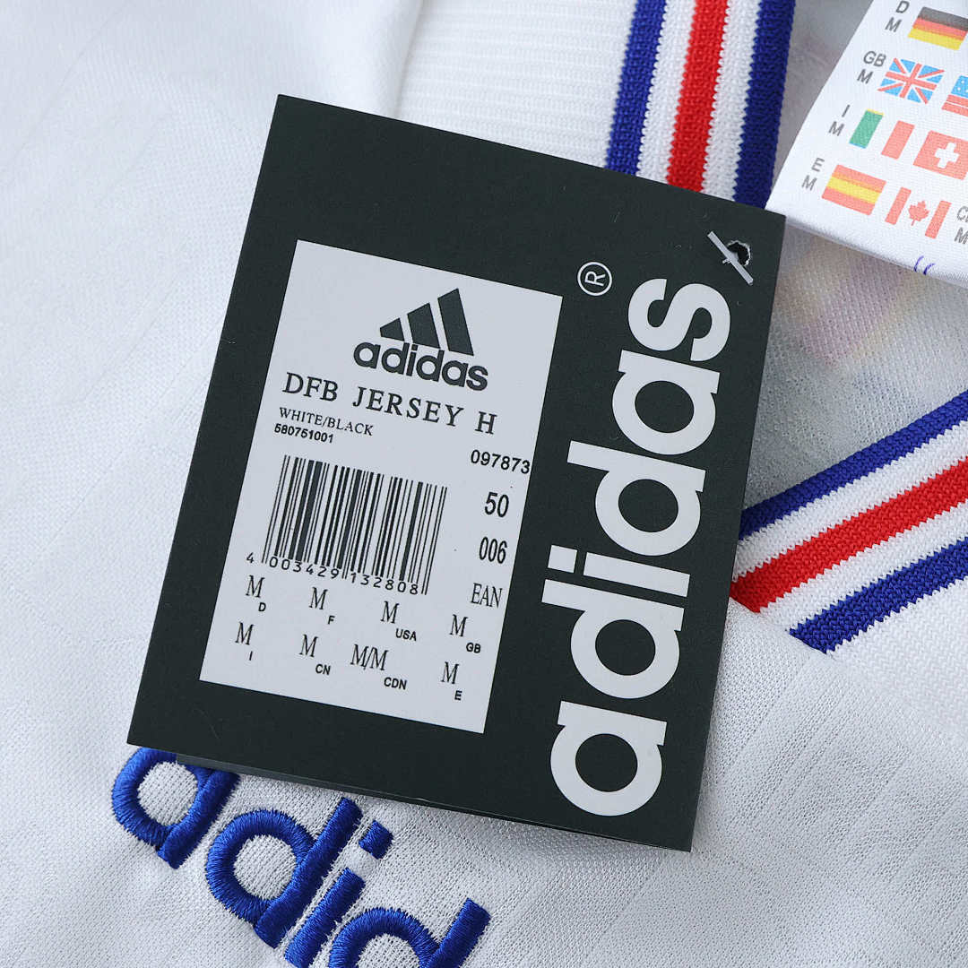 Maillot France 1996 Extérieur Rétro — Édition Euro 96