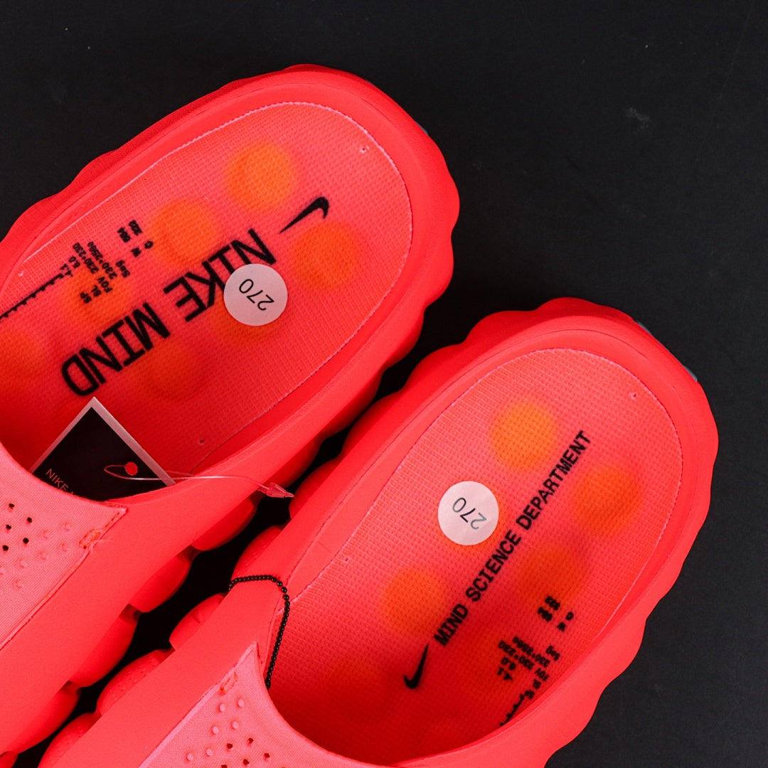 Nike Mind 001 Slide Solar Red