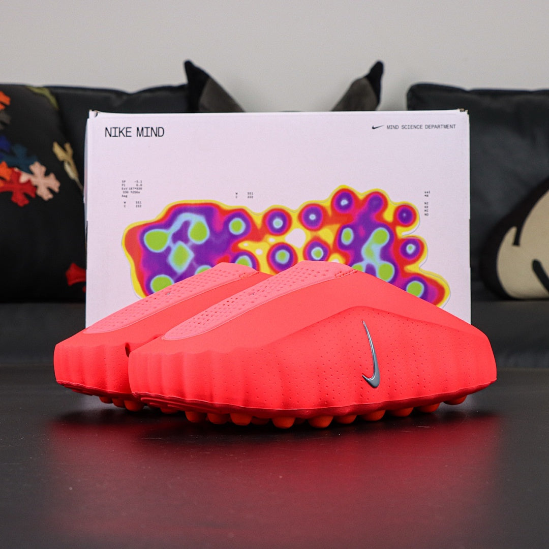 Nike Mind 001 Slide Solar Red