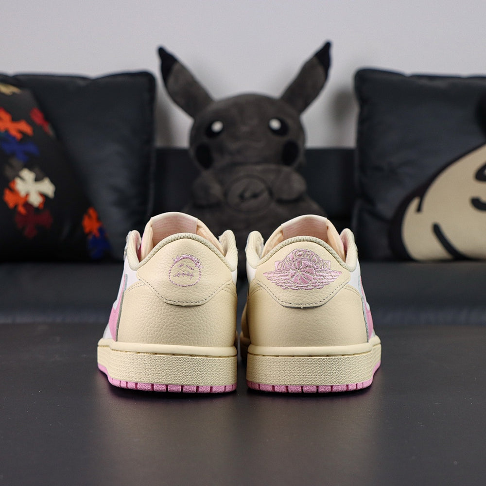 Travis Scott x Air Jordan 1 Low OG Shy Pink