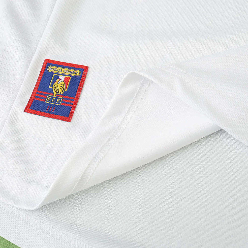 Maillot France 1998 Extérieur Rétro — Édition Champions du Monde