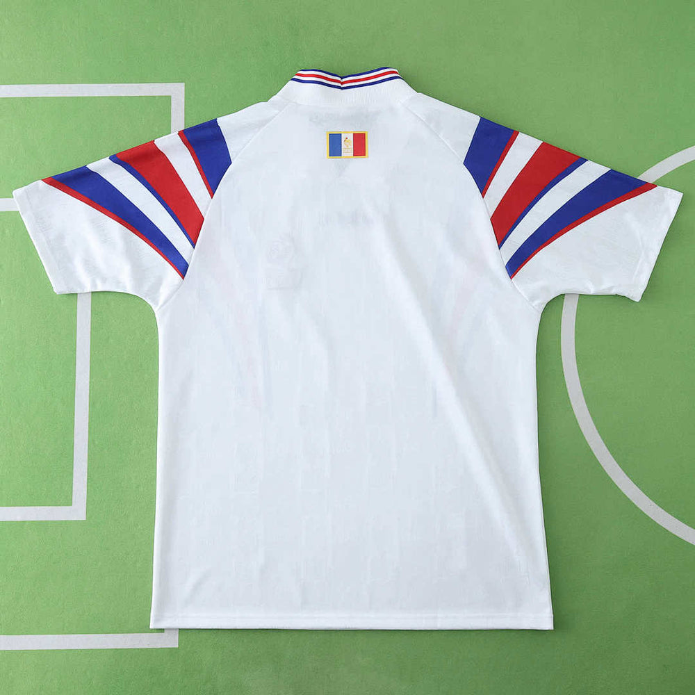 Maillot France 1996 Extérieur Rétro — Édition Euro 96