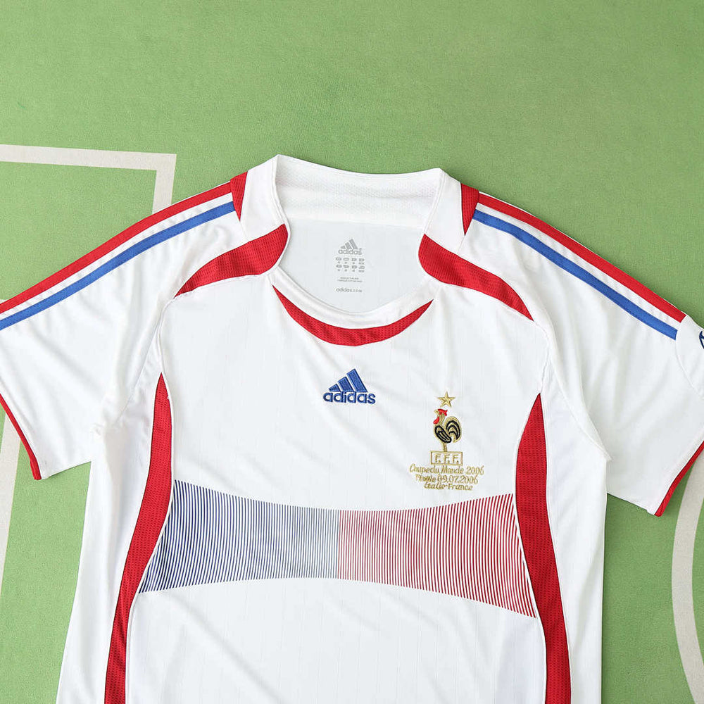 Maillot France 2006 Extérieur Rétro — Édition Finale Mondial