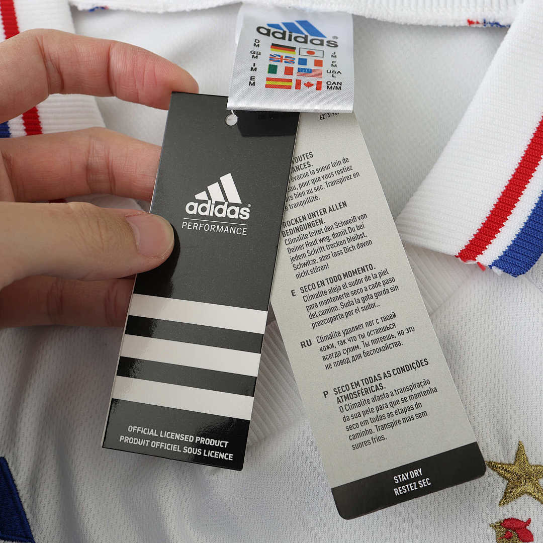 Maillot France 1998 Extérieur Rétro — Édition Champions du Monde