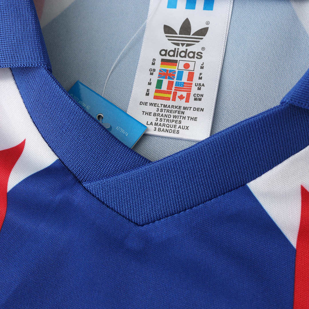 Maillot France 1990 Domicile Rétro — Pièce de Collection