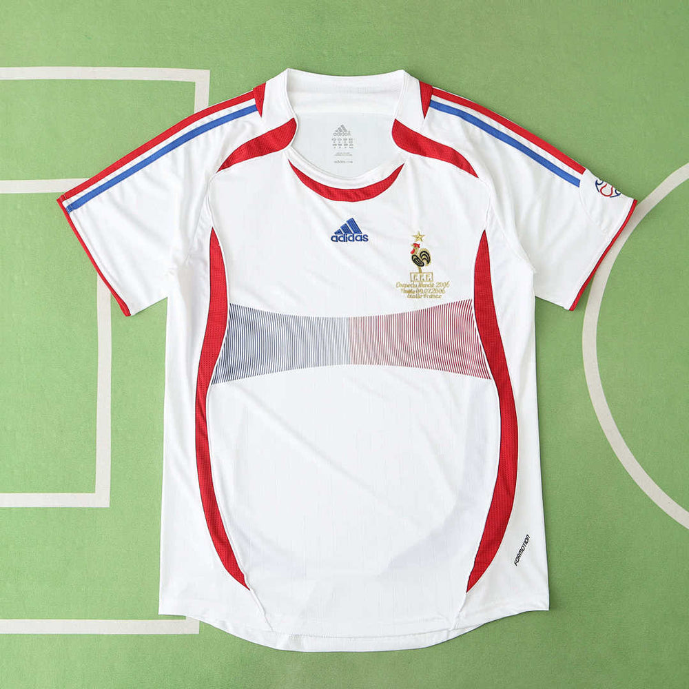 Maillot France 2006 Extérieur Rétro — Édition Finale Mondial