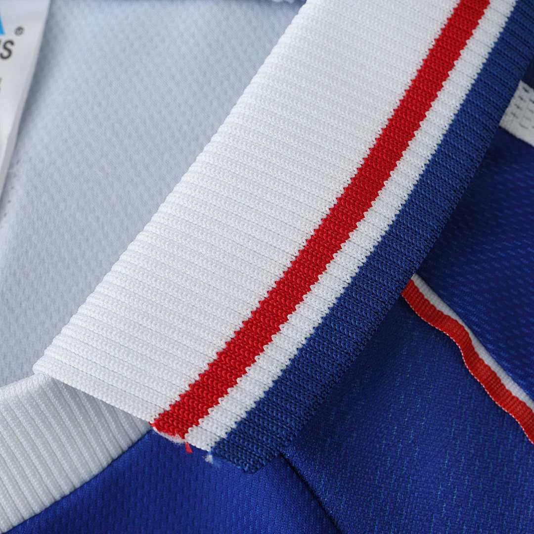 Maillot France 1998 Domicile Rétro — Édition Champions du Monde