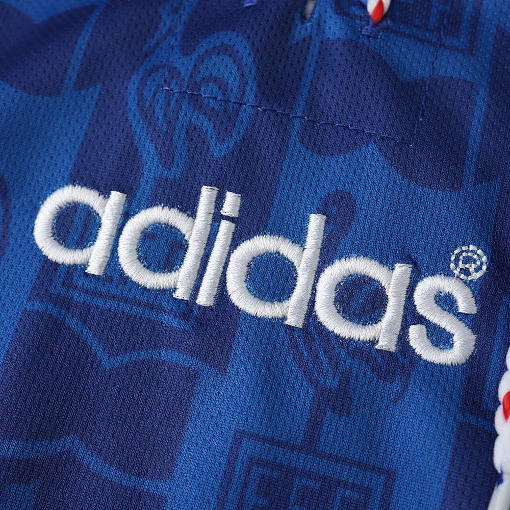 Maillot France 1996 Domicile Rétro — Édition Euro 96