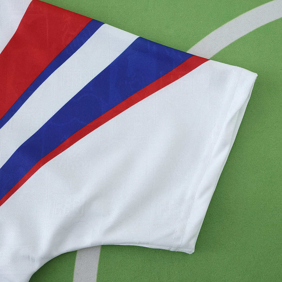 Maillot France 1996 Extérieur Rétro — Édition Euro 96