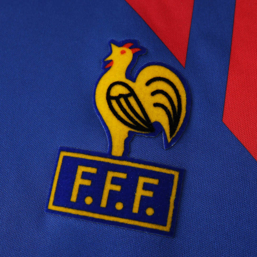 Maillot France 1990 Domicile Rétro — Pièce de Collection