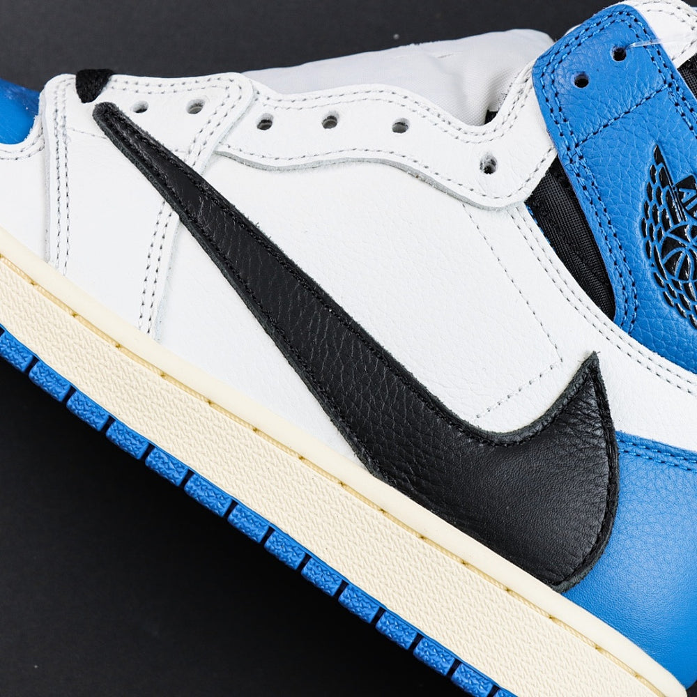 Travis Scott x Air Jordan 1 Retro High OG SP Fragment Military Blue