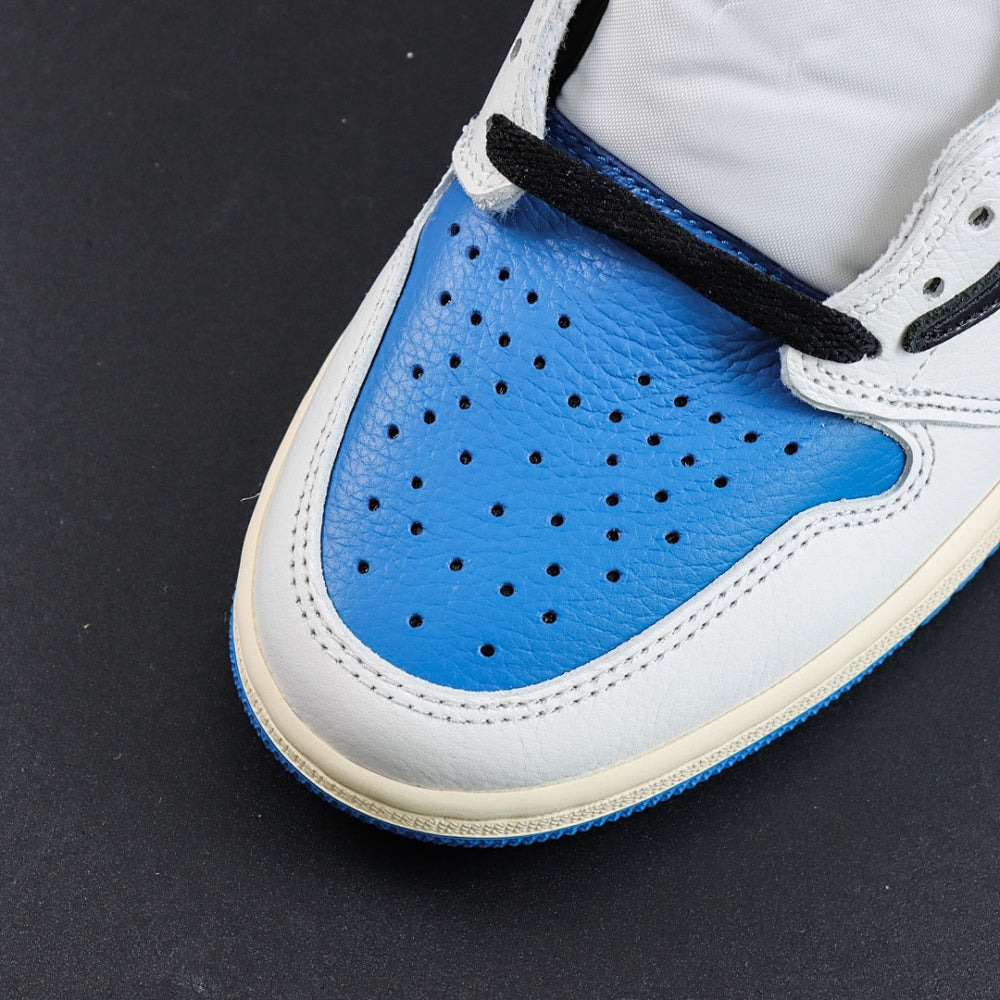 Travis Scott x Air Jordan 1 Retro High OG SP Fragment Military Blue
