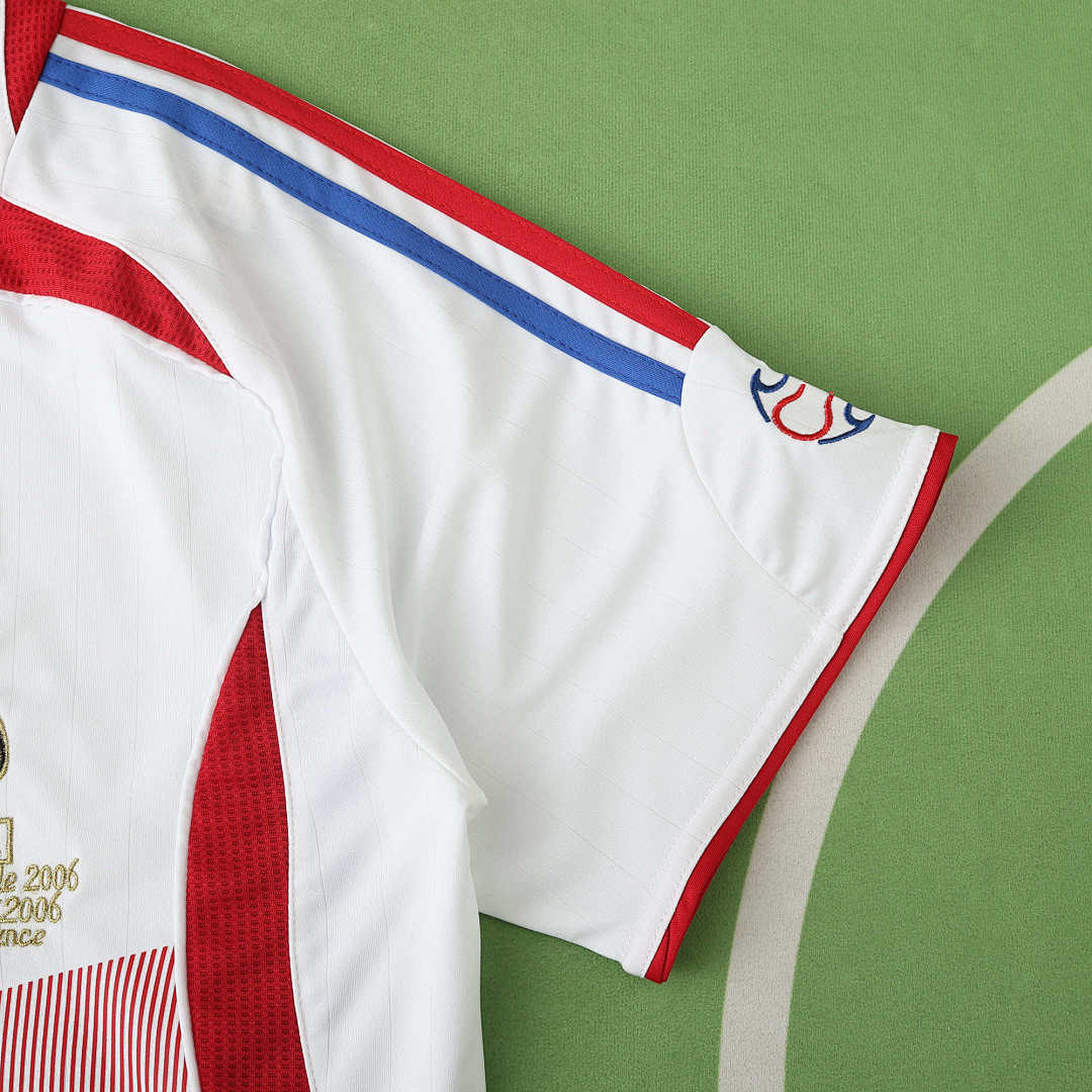 Maillot France 2006 Extérieur Rétro — Édition Finale Mondial