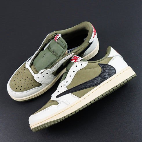 Travis Scott x Air Jordan 1 Retro Low OG SP Medium Olive