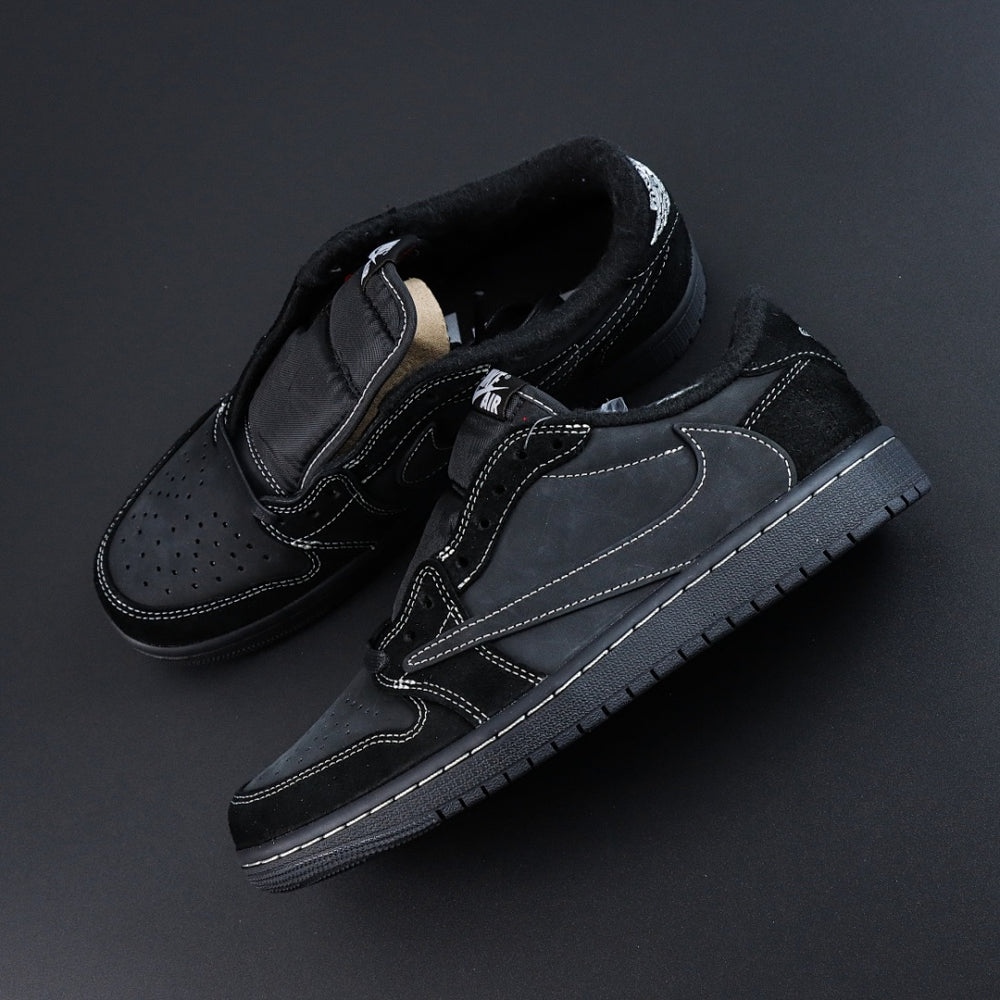Travis Scott x Air Jordan 1 Retro Low OG SP Black Phantom
