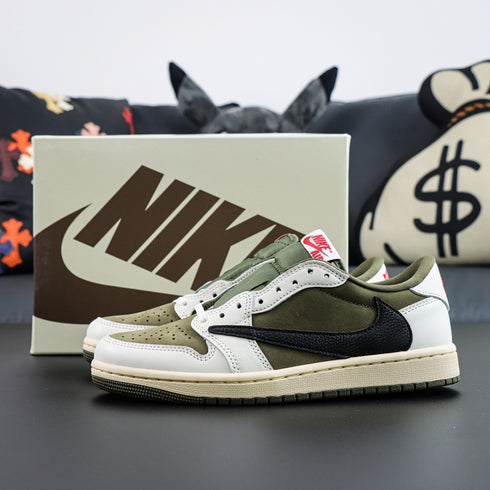 Travis Scott x Air Jordan 1 Retro Low OG SP Medium Olive