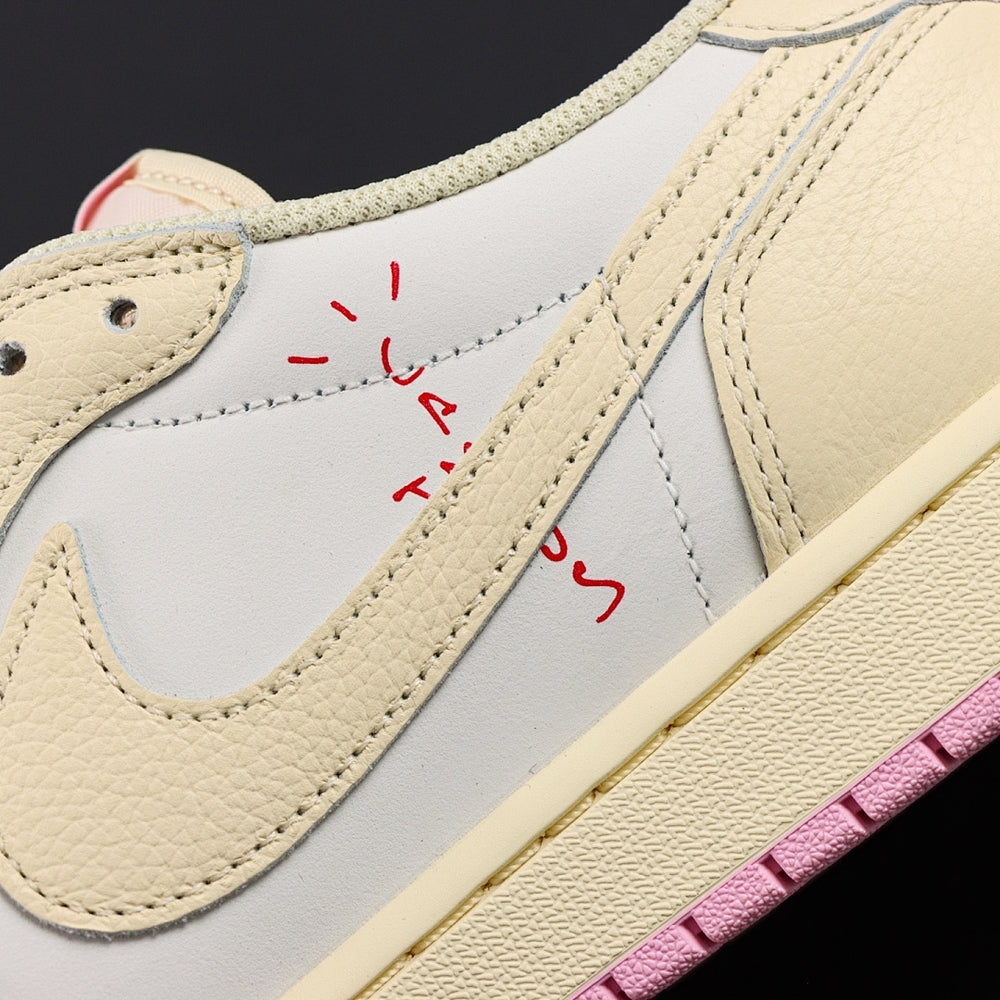 Travis Scott x Air Jordan 1 Low OG Shy Pink