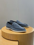 Mocassin en daim Loro P.