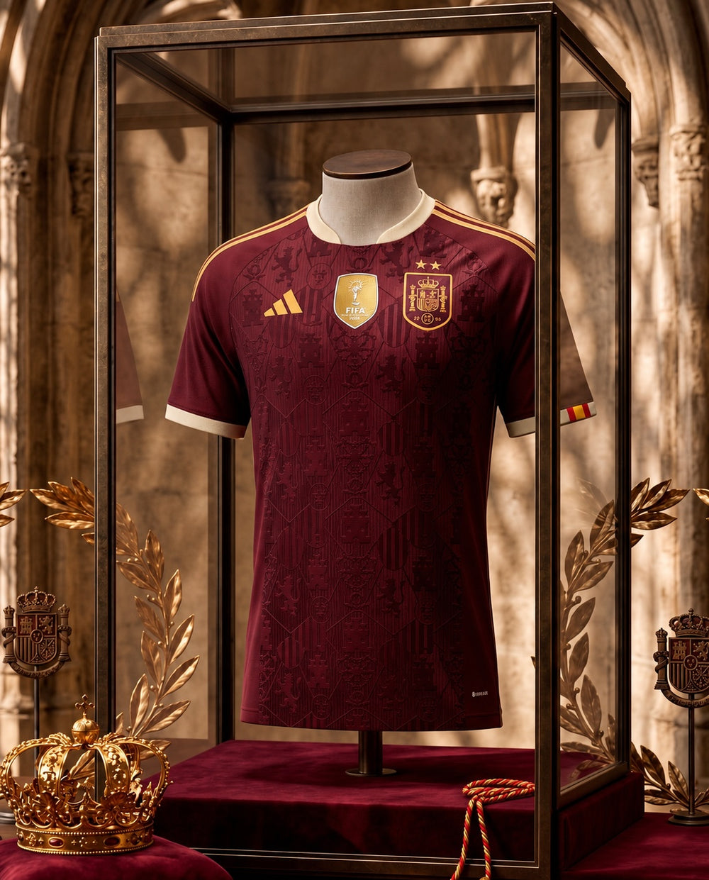 Maillot Espagne Édition Héritage 2026 – Collection Premium