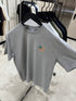 T-shirt Brodé Poitrine
